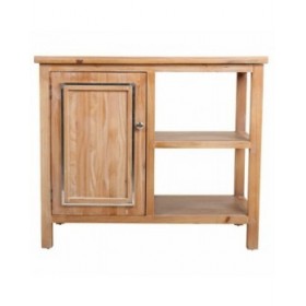 Ingresso Alexandra House Living Argentato Naturale 37 x 74 x 76 cm
