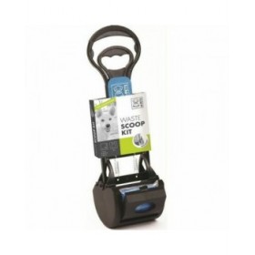 Paletta MPETS 38 x 12 x 10,5 cm Nero/Blu Plastica