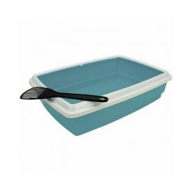 Lettiera per Gatti Aimé Azzurro Plastica 54 x 40 x 14 cm