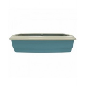 Lettiera per Gatti Aimé Azzurro Plastica 54 x 40 x 14 cm