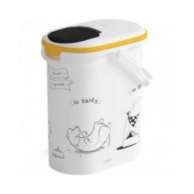 Contenitore per alimenti per animali domestici Curver 794092 Bianco Plastica 4 Kg 10 L