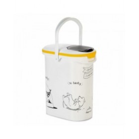Contenitore per alimenti per animali domestici Curver 794092 Bianco Plastica 4 Kg 10 L