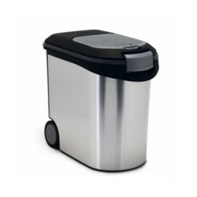 Contenitore di Metallo per Cibo per Cani Curver Argentato polipropilene 35 L 12 kg