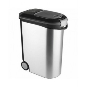 Contenitore per alimenti per animali domestici Curver Grigio polipropilene 54 L
