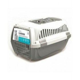 Trasportino MPETS GIRO M Bianco Grigio Cane