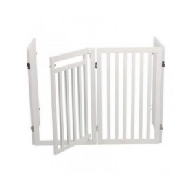 Porta di accesso Trixie Cane Bianco 60-160 x 81 cm