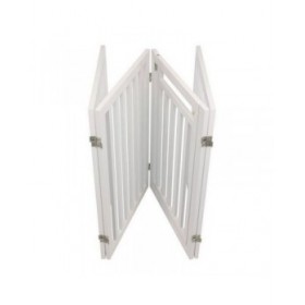 Porta di accesso Trixie Cane Bianco 60-160 x 81 cm