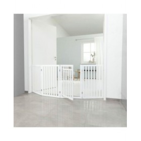 Porta di accesso Trixie Cane Bianco 60-160 x 81 cm