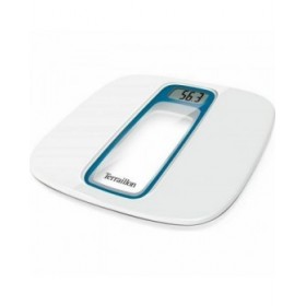 Bilancia Digitale da Bagno Terraillon 14119 Azzurro Argentato Plastica 160 kg Batterie x 2