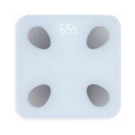 Bilancia Digitale da Bagno Livoo DOM428 Bianco Batterie x 3