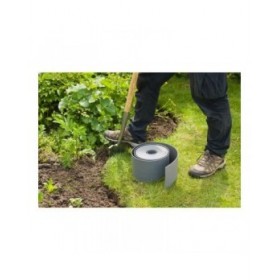Recinzione da Giardino Nature Grigio Polietilene 7,5 cm x 10 m