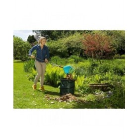 Rastrello per Raccogliere le Foglie Gardena Combisystem 3 in 1 Turchese