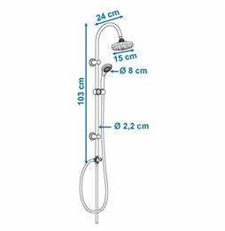 Collare per Cani Gloria Oasis Marrone (55 x 2,5 cm)