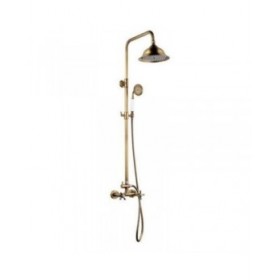 Colonna doccia Rousseau Bronce Acciaio inossidabile