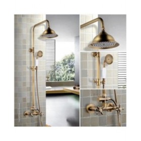 Colonna doccia Rousseau Bronce Acciaio inossidabile