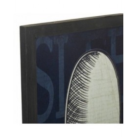 Quadro Alexandra House Living Vetro Legno MDF 2 x 93 x 33 cm