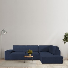 Rivestimento per chaise longue braccio lungo destro Eysa ROC Azzurro 110 x 120 x 500 cm