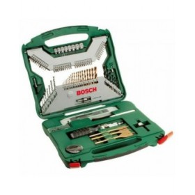 Set di punte per trapano e punte per trapano BOSCH X-Line Box Titanium 100 Pezzi