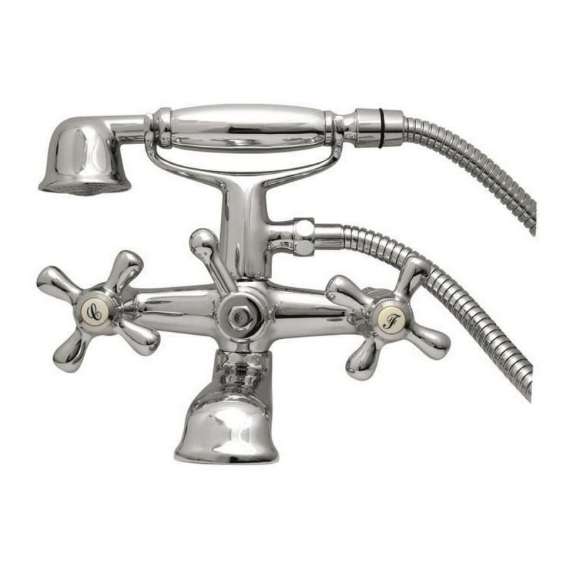 Colonna doccia Rousseau Beverley Metallo Ottone 15 cm Rubinetto Bimando