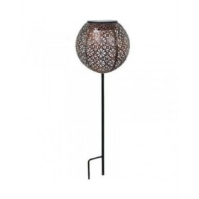 Lampada ad energia solare Galix Retrò Metallo 15 x 45 cm Decorazione
