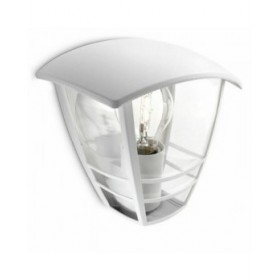Applique da Parete Philips Creek 19,5 cm Bianco Metallo Alluminio A+ E27