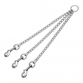 Gancio Guinzaglio 3 Cani Gloria 3mm x 38 cm
