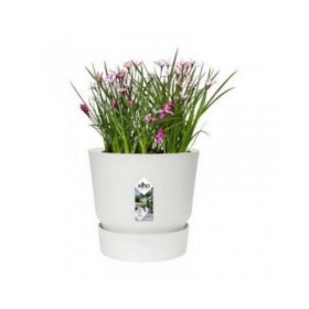 Vaso Elho Greenville Rotonda Bianco Plastica (Ø 29,5 x 27,8 cm)