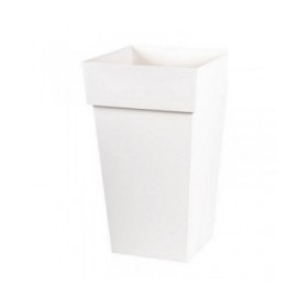 Vaso EDA Tuscan Quadrato Bianco polipropilene (39 x 39 x 65 cm)
