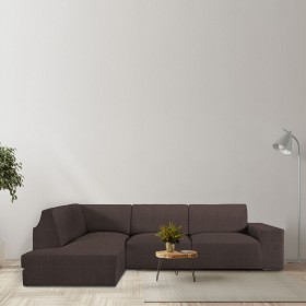 Rivestimento per chaise longue braccio lungo sinistro Eysa ROC Marrone 110 x 120 x 500 cm
