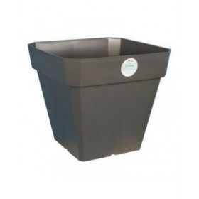 Vaso Riviera 65 L Grigio scuro 49 x 49 x 45 cm Grigio Quadrato