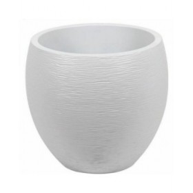 Vaso EDA Graphit Rotondo Bianco Ø 50 cm