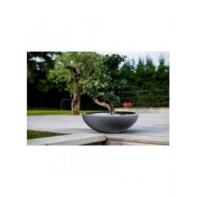 Vaso EDA Graphit Washbasin Grigio Grigio scuro (Ø 59 x 21 cm)