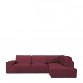 Rivestimento per chaise longue braccio lungo destro Eysa ROC Teja Rosso Scuro 110 x 120 x 500 cm
