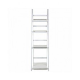 Scaffale Alexandra House Living Bianco Legno di paulownia Legno MDF 38 x 150 x 41 cm Scala