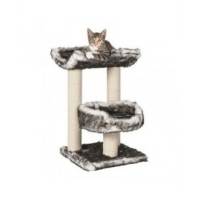 Tiragraffi per Gatti Trixie 44567 Albero Sisal Nero Ø 8 cm 62 cm 36 x 36 cm