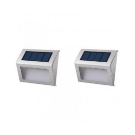 Lampada Lumisky 2X Wally W8 Bianco Acciaio 1 W (2 Unità)
