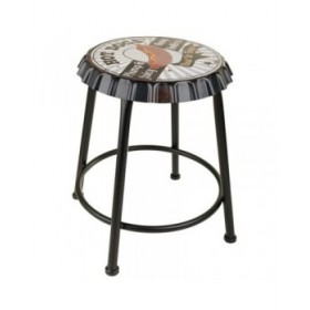 Sgabello Alexandra House Living Metallo Ferro 35 x 46 x 35 cm