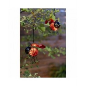 Decorazione luminosa Galix Coccinella Metallo Plastica