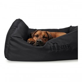 Divano per cani Hunter Gent Nero Poliestere black (60 x 45 cm)
