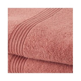 Set di Asciugamani TODAY Terracotta 100 % cotone (2 Unità)