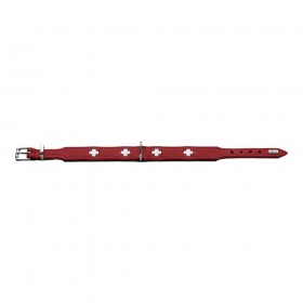 Collare per Cani Hunter Swiss Rosso/Nero (41-49 cm)