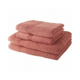 Set di Asciugamani TODAY Terracotta 100 % cotone (4 Pezzi)