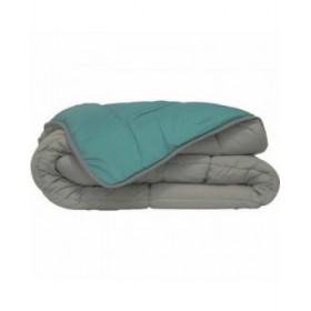 Piumino Letto Poyet  Motte Azzurro Grigio 200 g/m² 140 x 200 cm