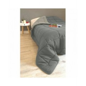 Piumino Letto Poyet  Motte Argentato Acciaio 400 g /m² 140 x 200 cm