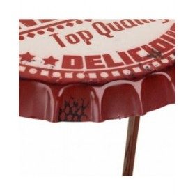 Tavolo aggiuntivo Alexandra House Living 42 x 60 x 42 cm Portabottiglie