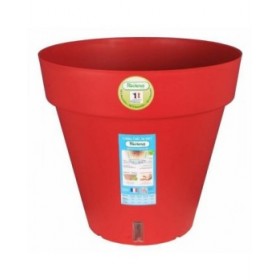 Vaso Riviera Rosso polipropilene Plastica Rotondo Sfera Ø 50 cm