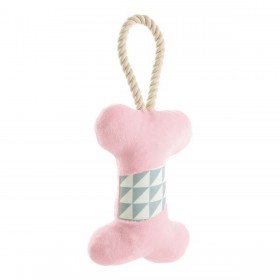 Giocattolo da mordere per cani Hunter Salima Peluche Con corda Rosa Cuccioli