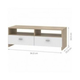 Mobile TV 95 x 34,6 x 35,8 cm Bianco