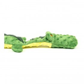 Giocattoli per cani Gloria Dogmonsters 65 x 5 x 6 cm Verde Coccodrillo