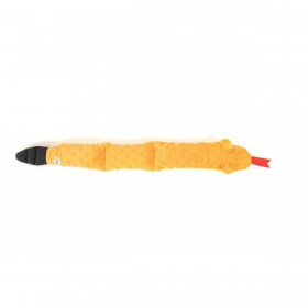 Giocattoli per cani Gloria Dogmonsters 65 x 5 x 6 cm Arancio Serpente